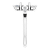 14K White Gold 6 mm Round 1/6 CTW Natural Diamond Semi-Set Ring